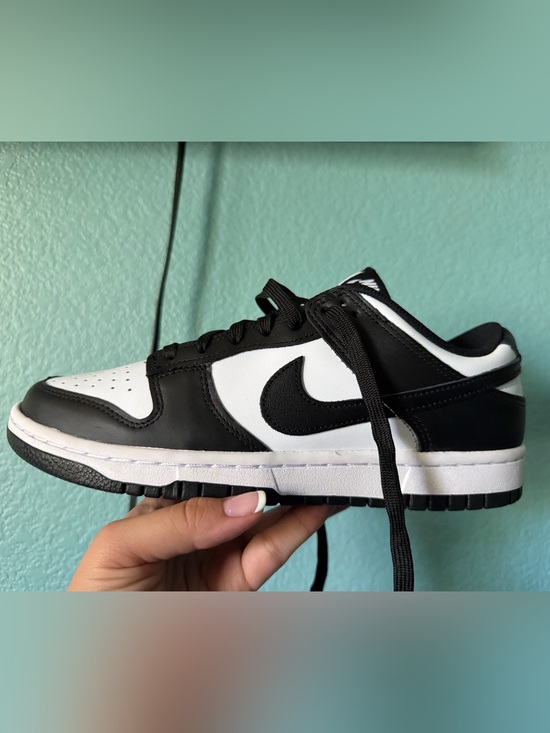 Nike Shoes - NIKE Black and White Low-Top Sneakers